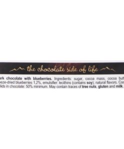 Blueberry Vegan Dark Chocolate - 80g 12 1 1 4 Noble Foods