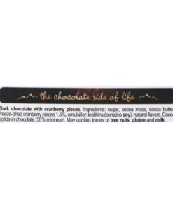 Cranberry Vegan Dark Chocolate - 80g 14 40037191 3 Noble Foods