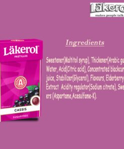 Sugar Free Pastilles (Cassis) 27g 7 Ing 3rd img update Noble Foods