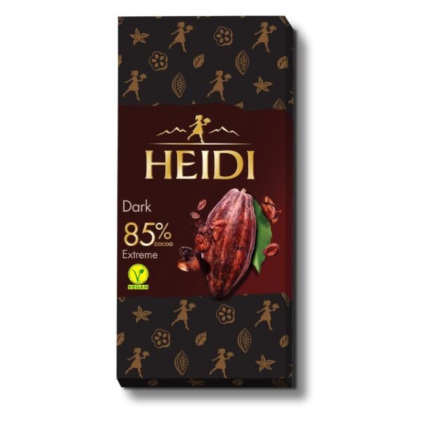 Alternative view of Extreme 85% Vegan Dark Chocolate - 80g