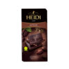 heidi 75% cocoa dark chocolate vegan bar low calorie 1