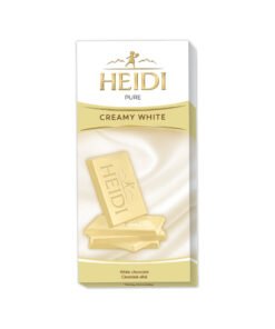 heidi pure creamy milk white cocoa dark chocolate bar low calorie 1