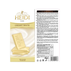 heidi pure creamy milk white cocoa dark chocolate bar low calorie 2