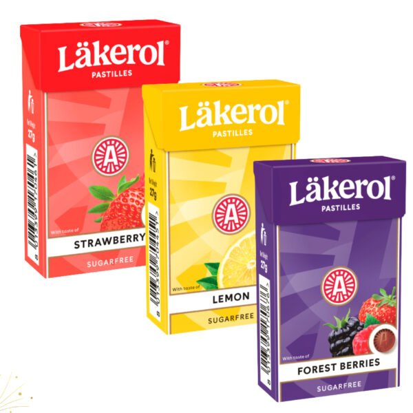 Sugar Free Mint Pastille, Mouth Freshener, Refreshing & Fruity (Strawberry, Lemon & Forest Berry) With 1 Pouch