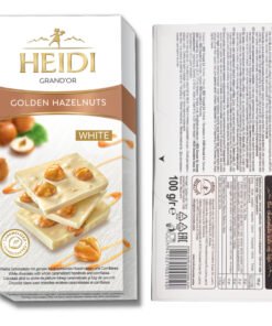 Hazelnut White Chocolate with Whole Caramalized Hazelnut 100g & Rich Pure Creamy White Chocolate 80g | 100% Veg | Imported | Switzerland 8 Heidi AlmondDark HazWhite 5 Noble Foods