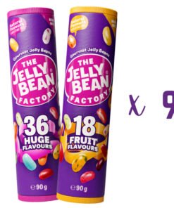 18 Mix Fruit Flavor 90g & 36 Mix Huge 90g Jelly Beans 2pc (Pack of 1) 24 32 Noble Foods