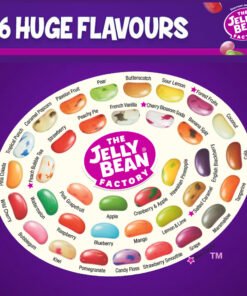 jelly bean fruit candy 36huge flavor 90g b Noble Foods