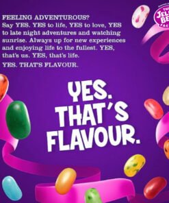 18 Mix Fruit Flavor Jelly Beans Candy 70g x 2 (Pack of 1)) 10 jelly bean fruit candy 36huge flavor 90g d Noble Foods