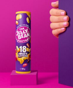 18 Mix Fruit Flavors Tube - 90g 10 jelly beans candy fruit pack 18 mix 90g 2.5 Noble Foods