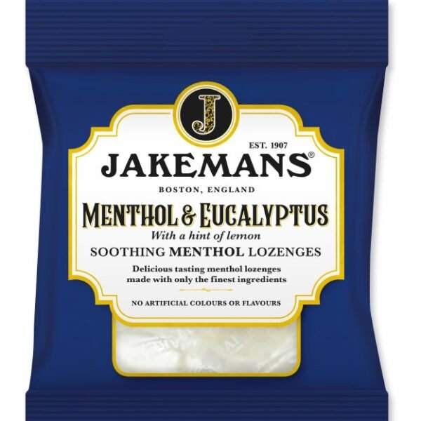 Jakemans Menthol Eucalyptus Lozenges Mumbai.