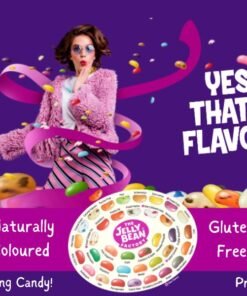 Jelly Bean Factory 9 Sour- 70g pack 5 Ladies and gentlemen activate your taste buds Noble Foods