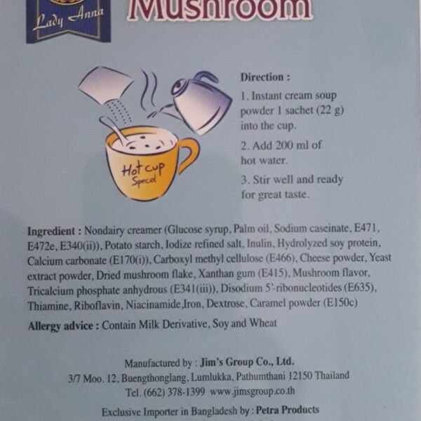 Alternative view of Lady Anna Mushroom Instant Soup 66g