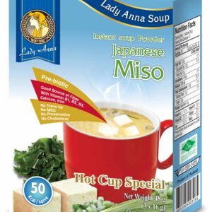 Lady Anna Instant Soup - Japanese Miso Sachet Pack of 3
