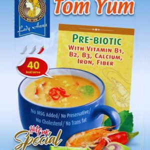 Lady Anna Instant Soup - Tom Yum(Shrimp) Sachet Pack of 12
