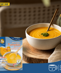 Lady Anna Instant Soup - Japanese Pumpkin 66g |Imported | Ready in Minutes |Add hot water | No Cholesterol |No Additives or Preservatives|Pre-Biotic |Good Source of Calcium | High Fiber | High Vitamin | Vegetarian | Serves 3 7 ChatGPT Image Apr 23 2026 11 54 58 AM Noble Foods