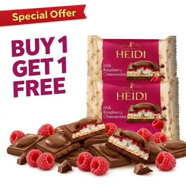 Milk Raspberry Cheesecake – 55g (Buy 1 Get 1 Free)
