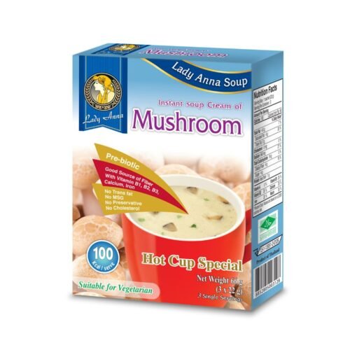 Lady Anna Instant Soups Online in India | Premium Thai, Japanese & Healthy Soups 8 Lady Anna Mushroom Instant Soup